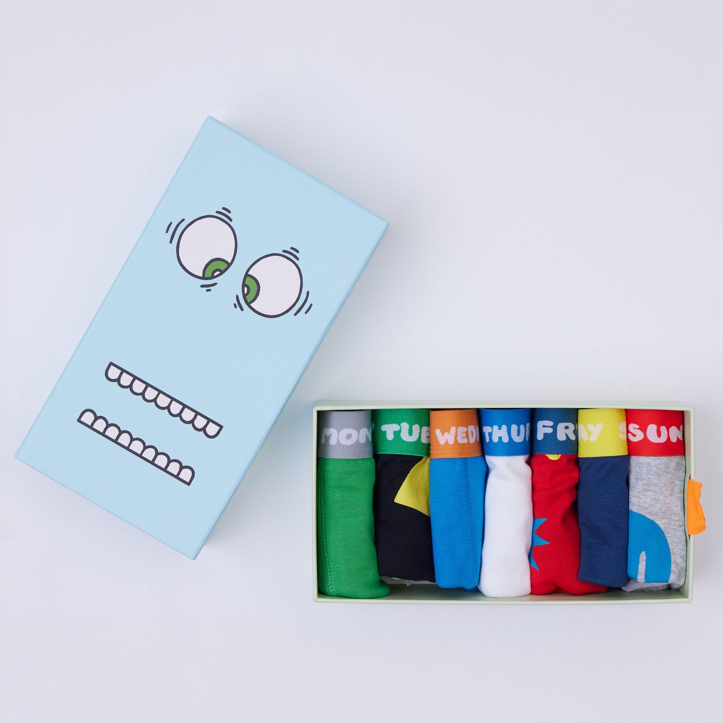 Stella Mccartney Kids 印花平腳褲 (7條裝)