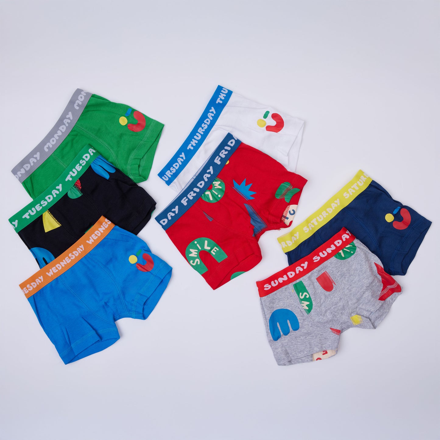 Stella Mccartney Kids 印花平腳褲 (7條裝)