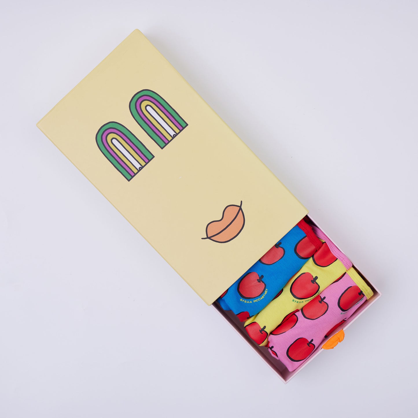 Stella Mccartney Kids 蘋果印花背心 (7件装）