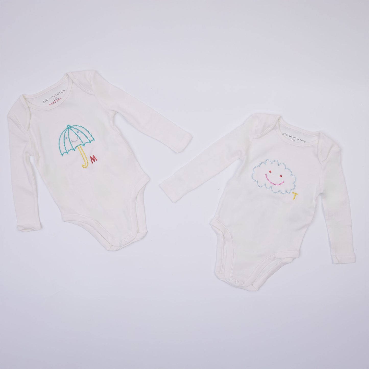 Stella Mccartney Kids 刺綉連體衣 (7件装)