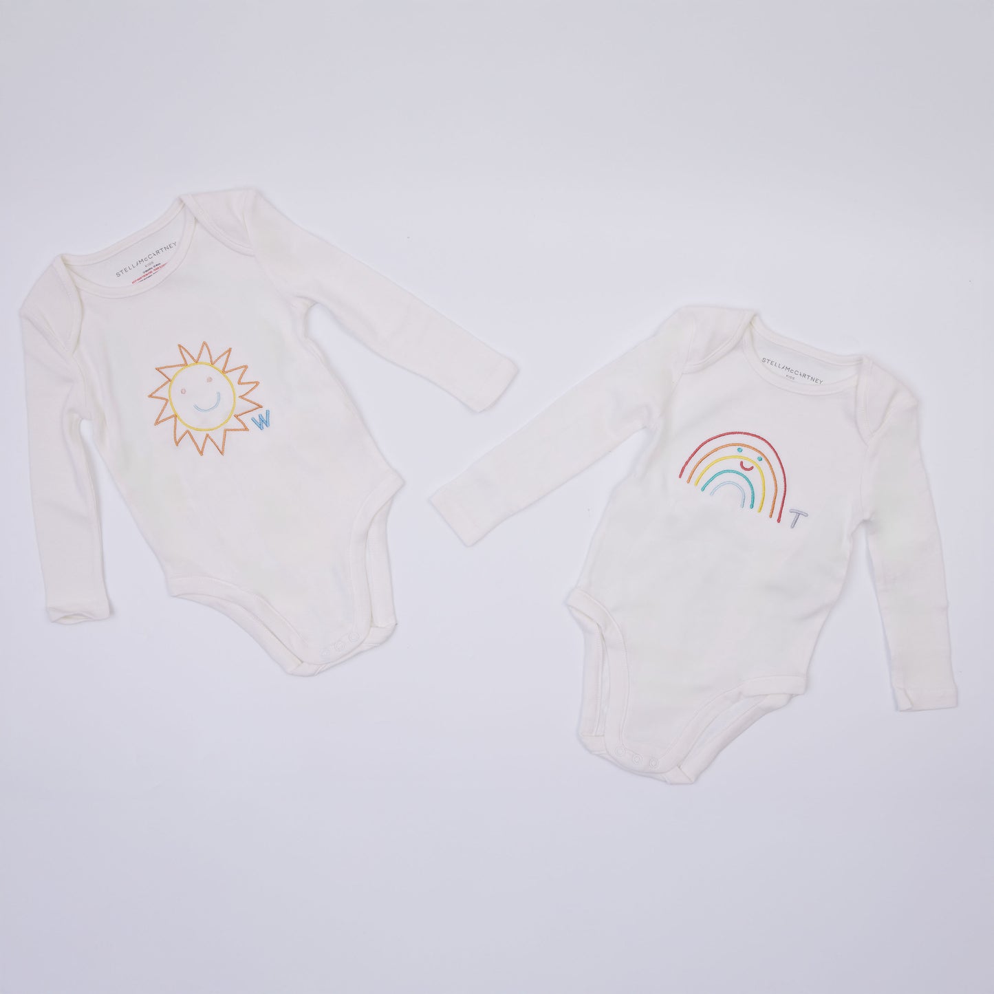 Stella Mccartney Kids 刺綉連體衣 (7件装)